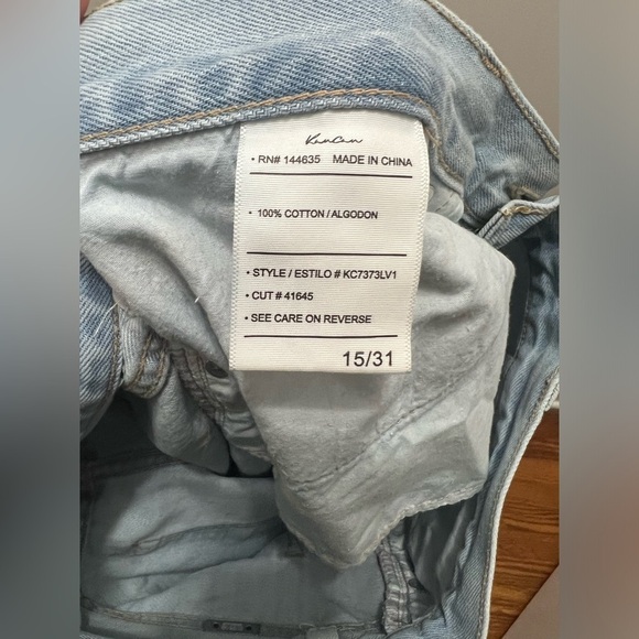 KanCan Ultra High Rise 90s Flare Wide Leg Jeans 15 | 31 light wash - Picture 7 of 7